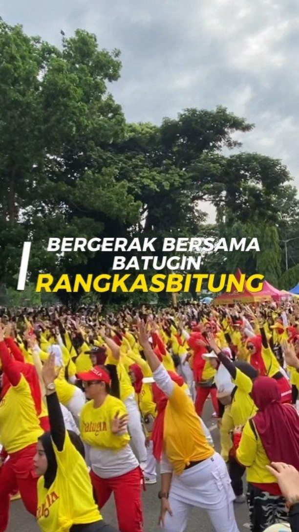 Hai Sahabat Batugin!!

Siapa nih yang kemarin datang ke acara Bergerak Bersama Batugin Rangkasbitung 😆😆 acaranya seru banget looh ada senam bersama, jalan sehat dan sepeda santai. Selain itu ada games dan doorprize dengan hadiah utama sepeda motor!!

Nah untuk daerah lain ditunggu kedatangan kami yaa, atau kalau kamu mau daerah kamu dibikinin acara bergerak bersama batugin, tulis di kolom komentar ya sahabat! 😁😁

Ingat #sayangiginjalmusedaridini #SiapapunBisaKena #SiapapunBisaBeli #rangkasbitung #senamsehatbatugin.